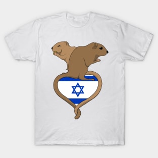 Gerbil Israel (light) T-Shirt